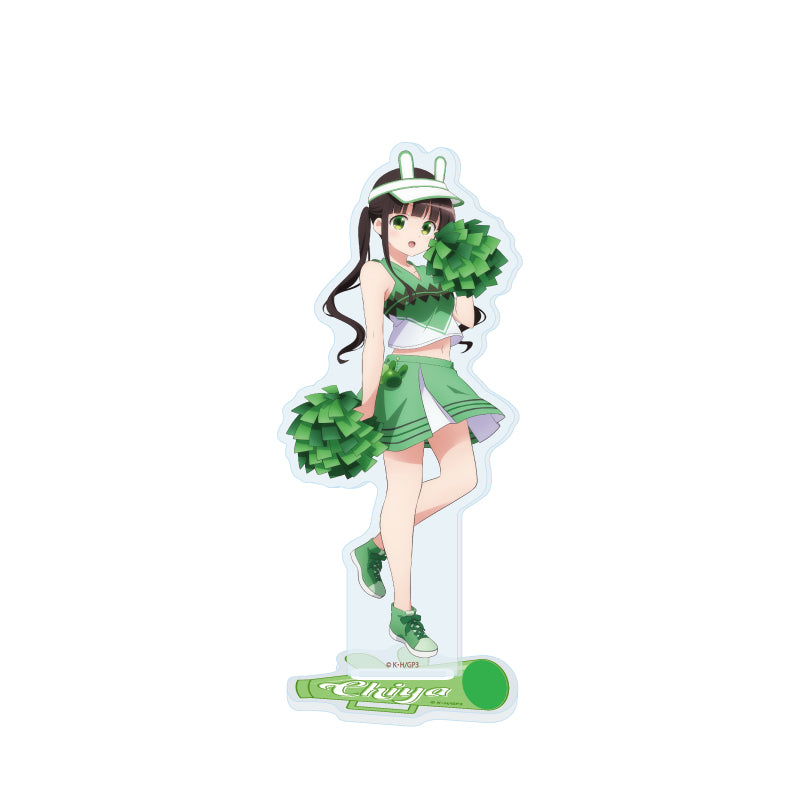 アクリルスタンド ご注文はうさぎですか? BLOOM 33 千夜 チアリーダーVer.(描き下ろしイラスト)【予約商品】