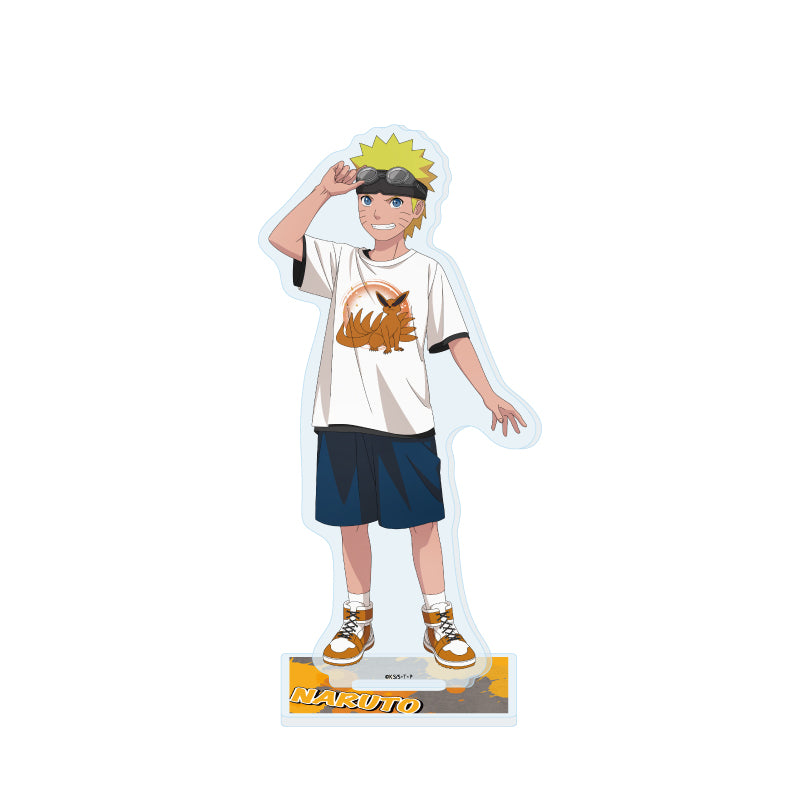 アクリルスタンド NARUTO-ナルト- 疾風伝 72 うずまきナルト ストリートファッションVer.(描き下ろしイラスト)【予約商品】