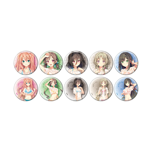 【Box/10】缶バッジ 恋と選挙とチョコレート 01 描き起こしイラスト【予約商品】