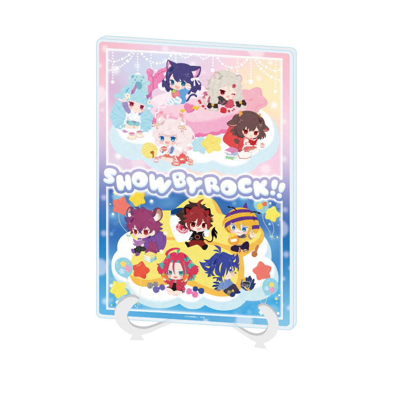 アクリルアートボード A5サイズ SHOW BY ROCK!! 05 集合デザイン(ミニキャライラスト)【予約商品】