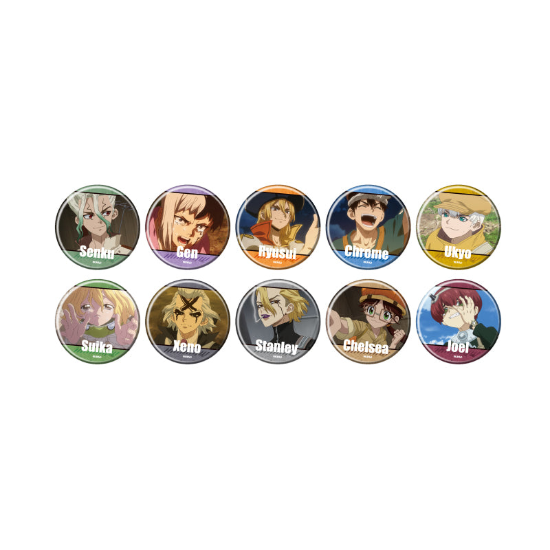 Box/10】缶バッジ Dr.STONE 42 場面写イラスト【予約商品】 - Tokyo