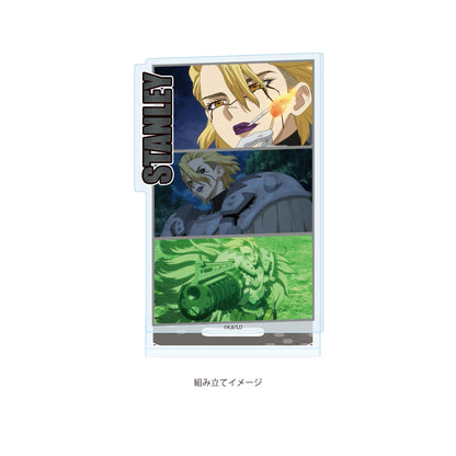 アクリルスタンドプレート Dr.STONE 38 スタンリー・スナイダー(場面写イラスト)【予約商品】
