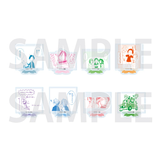 【Box/8】アクリルぷちスタンド 夜桜四重奏 -ヨザクラカルテット- 02 公式イラスト【予約商品】