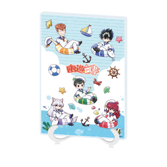 アクリルアートボード A5サイズ 幽☆遊☆白書 13 集合デザイン マリンVer.(グラフアートイラスト)【予約商品】