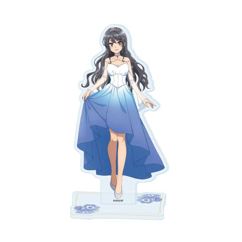 アクリルスタンド青春ブタ野郎シリーズ 08 桜島麻衣 フラワードレスVer.(描き下ろしイラスト)【予約商品】