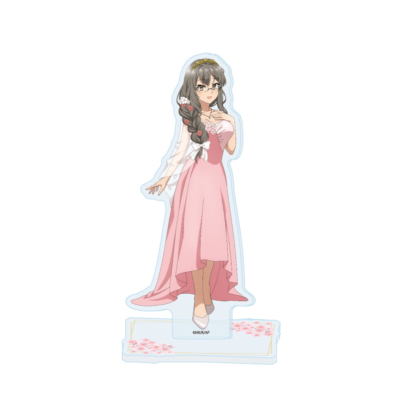 アクリルスタンド青春ブタ野郎シリーズ 09 双葉理央 フラワードレスVer.(描き下ろしイラスト)【予約商品】