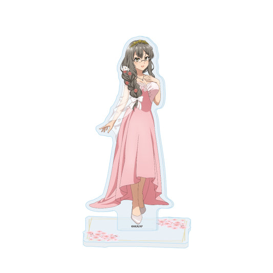 アクリルスタンド青春ブタ野郎シリーズ 09 双葉理央 フラワードレスVer.(描き下ろしイラスト)【予約商品】