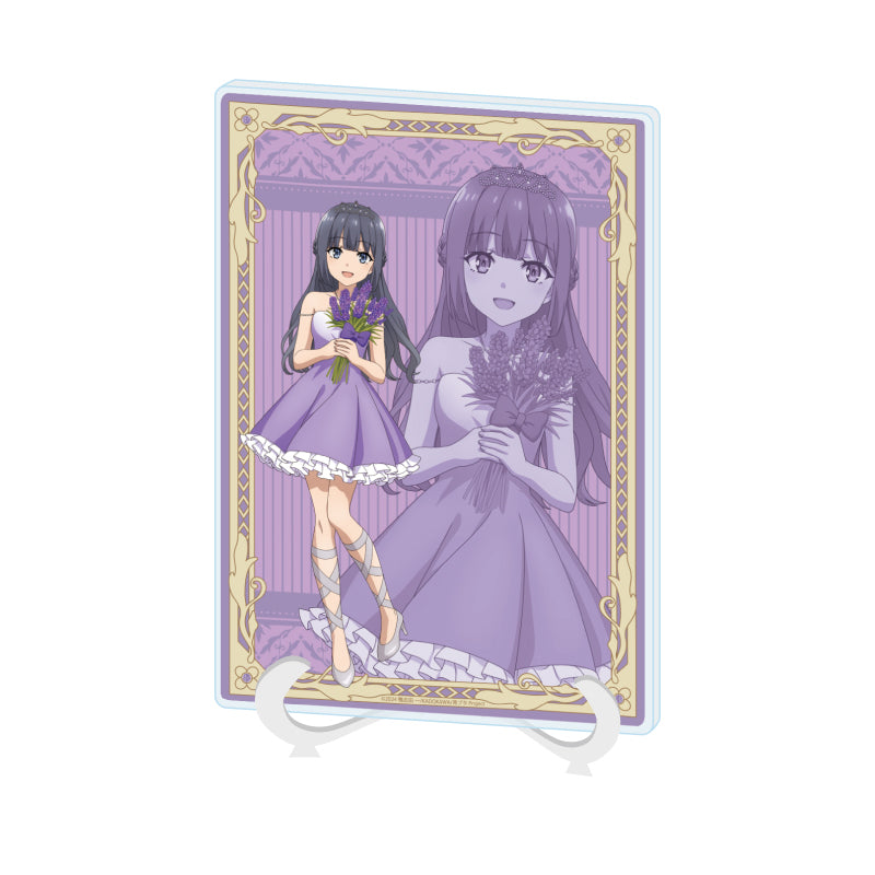 アクリルアートボード A5サイズ 青春ブタ野郎シリーズ 09 牧之原翔子 フラワードレスVer.(描き下ろしイラスト)【予約商品】