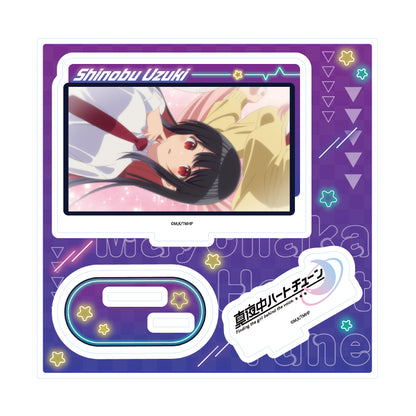 アクリルスタンドプレート 真夜中ハートチューン 08 雨月しのぶ(場面写イラスト)【予約商品】
