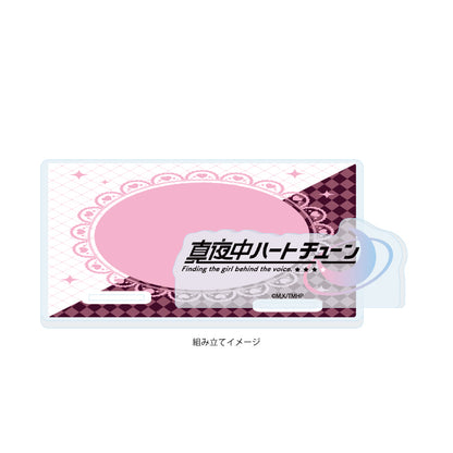 ミニアクリルジオラマスタンド 真夜中ハートチューン 01 ロゴデザイン【予約商品】