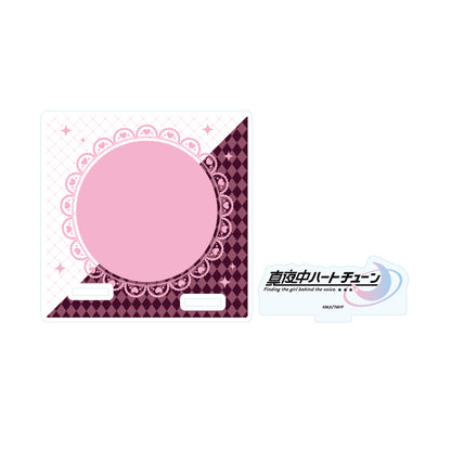 ミニアクリルジオラマスタンド 真夜中ハートチューン 01 ロゴデザイン【予約商品】