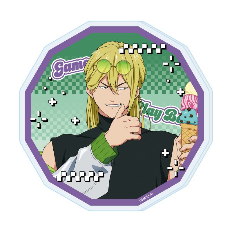 ダイカットアクリルコースター 忘却バッテリー 03 藤堂葵 原宿ファッション風Ver.(描き下ろしイラスト)【予約商品】