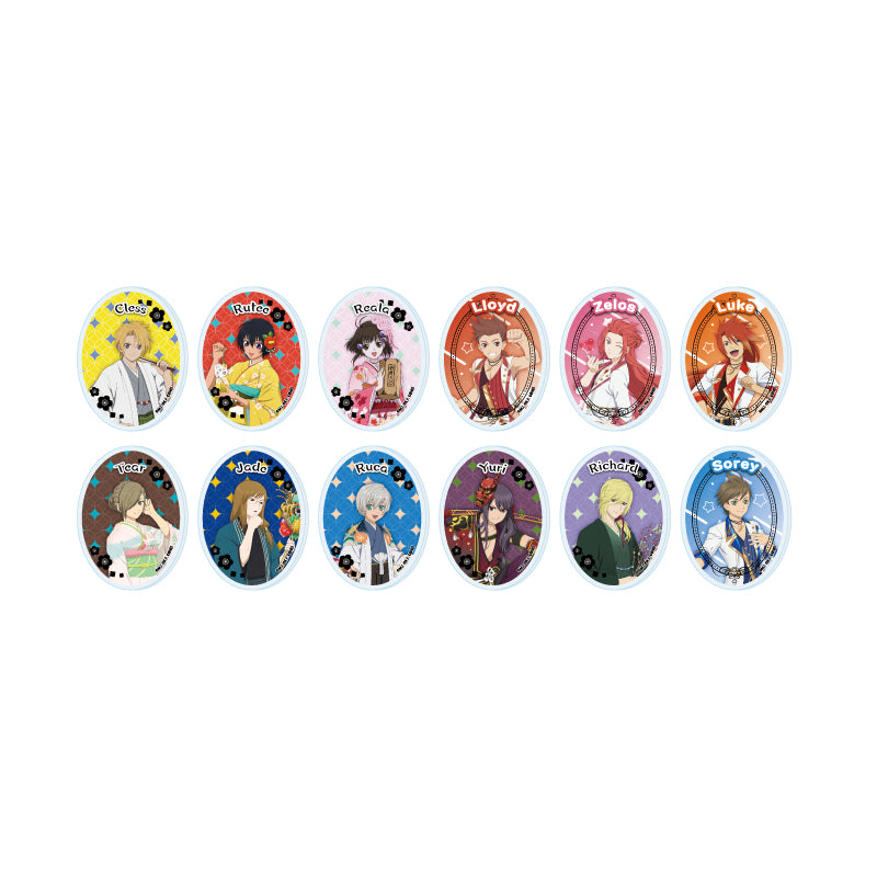 【Box/12】アクリルプレートバッジ テイルズ オブ シリーズ 02 BOX-B(公式イラスト)【予約商品】