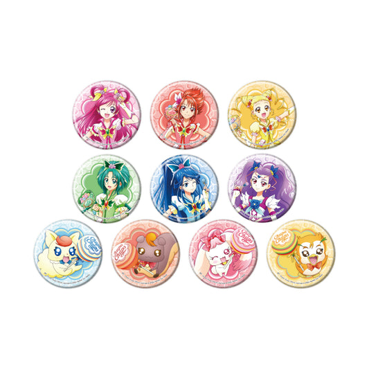 【Box/10】缶バッジ Yes!プリキュア5GoGo!×チュッパチャプス 01【予約商品】