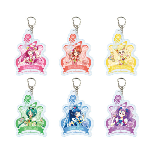 【Box/6】パーツ付きアクリルキーホルダー Yes!プリキュア5GoGo!×チュッパチャプス 01【予約商品】