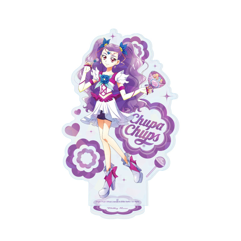 ホログラムアクリルスタンド Yes!プリキュア5GoGo!×チュッパチャプス 06 ミルキィローズ【予約商品】