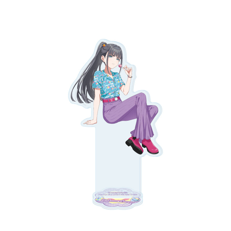 アクリルスタンド 学園アイドルマスター×チュッパチャプス 04 雨夜燕(描き下ろしイラスト)【予約商品】
