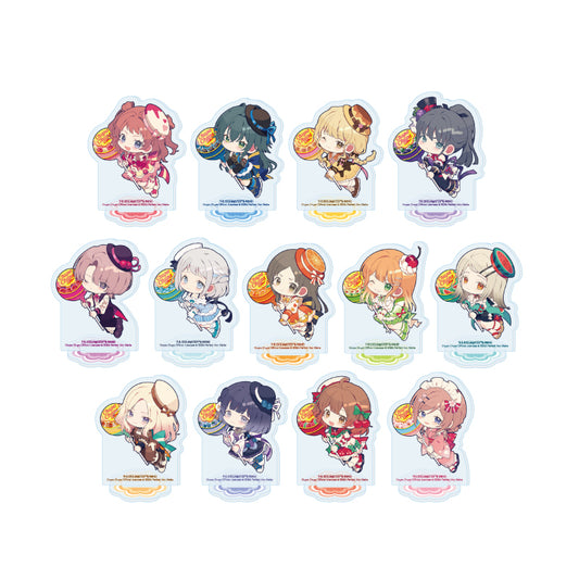 【Box/13】アクリルぷちスタンド 学園アイドルマスター×チュッパチャプス 01 ミニキャライラスト【予約商品】