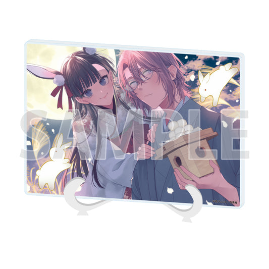 アクリルアートボード A5サイズ LaLaオールスターカレンダー 04 末永くよろしくお願いします【予約商品】