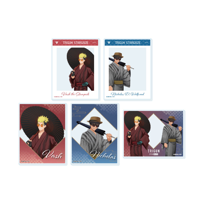 【Box/5】アクリルカード TRIGUN STARGAZE 01 描き下ろし【予約商品】