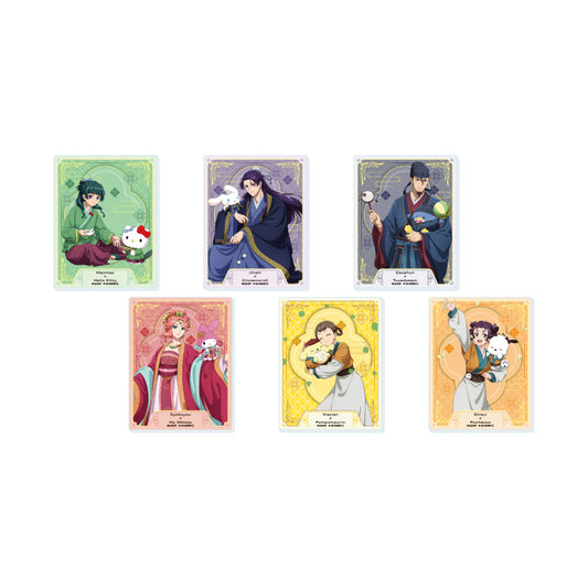 【Box/6】アクリルカード 薬屋のひとりごと×サンリオキャラクターズ 01 コラボイラスト【予約商品】