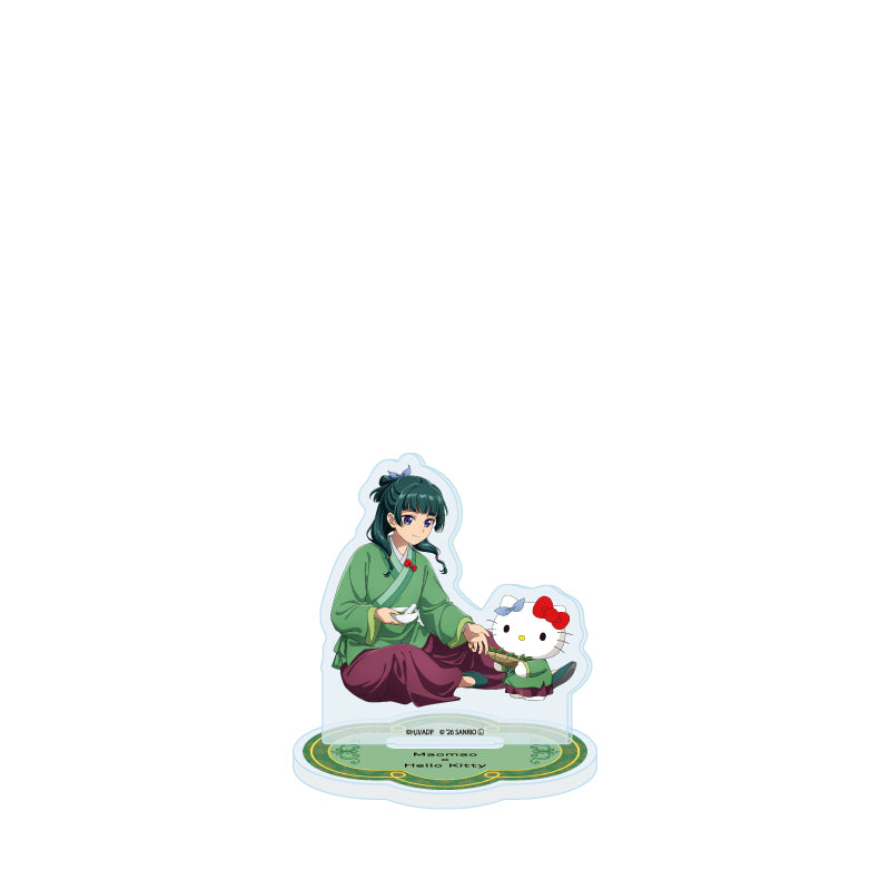 アクリルスタンド 薬屋のひとりごと×サンリオキャラクターズ 01 猫猫×ハローキティ(コラボイラスト)【予約商品】