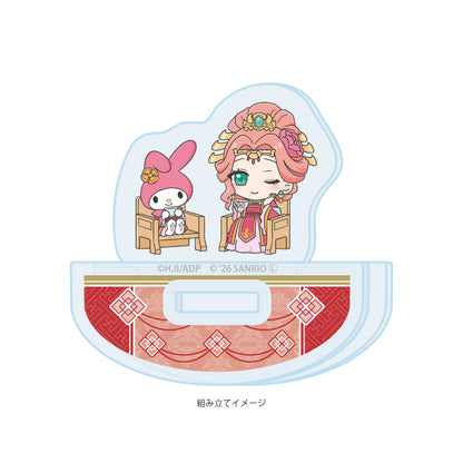 ゆらゆらアクリルスタンド 薬屋のひとりごと×サンリオキャラクターズ 04 玉葉×マイメロディ(コラボイラスト)【予約商品】