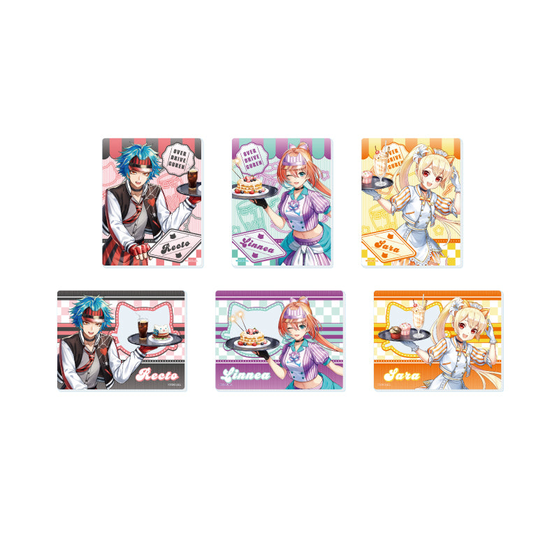 【Box/6】アクリルカード 白猫プロジェクト 06 ダイナーVer.(描き下ろしイラスト)【予約商品】