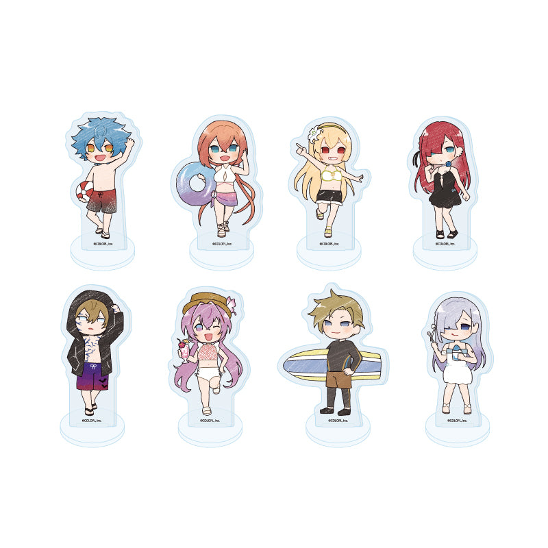 【Box/8】アクリルぷちスタンド 白猫プロジェクト 07 水着Ver.(グラフアートイラスト)【予約商品】