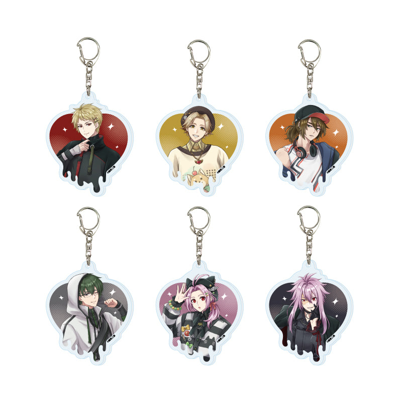 【Box/6】アクリルキーホルダー 細胞神曲 07 原宿系ファッションVer.(描き起こしイラスト)【予約商品】