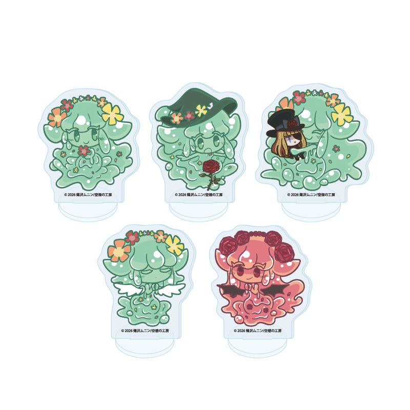 【Box/5】アクリルぷちスタンド ▼スライム娘は人間と友達になりたいようだ+ 01 描き下ろしイラスト【予約商品】