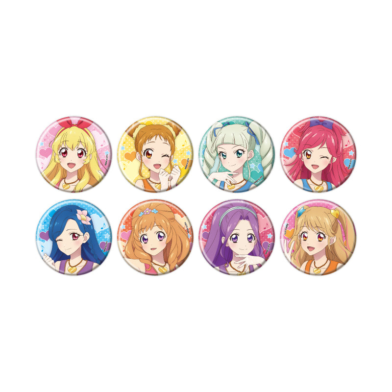 【Box/8】缶バッジ アイカツ! 14 描き下ろしイラスト【予約商品】