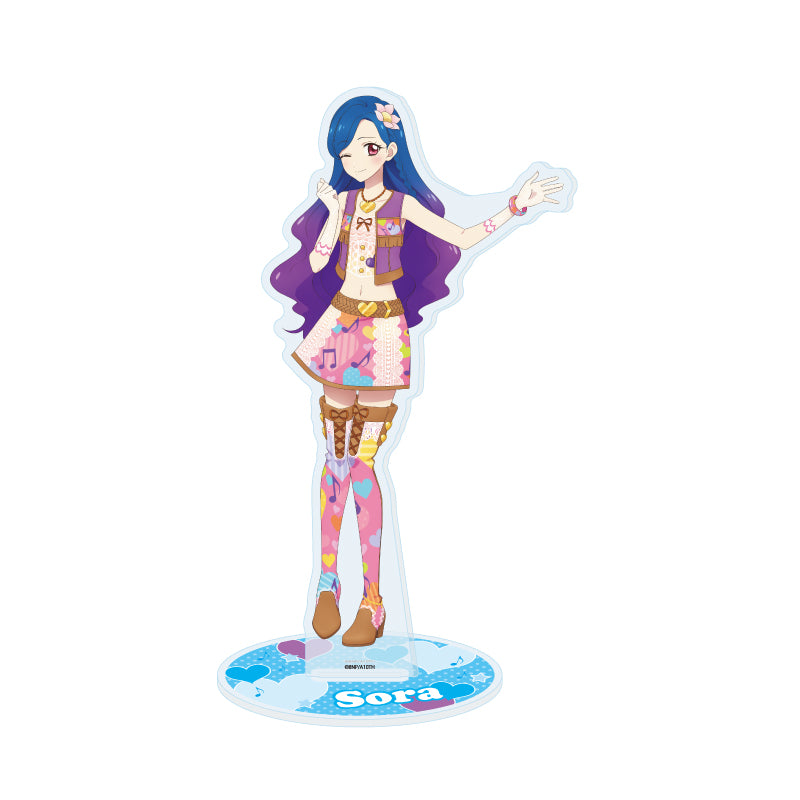 アクリルスタンド アイカツ! 29 風沢そら(描き下ろしイラスト)【予約商品】