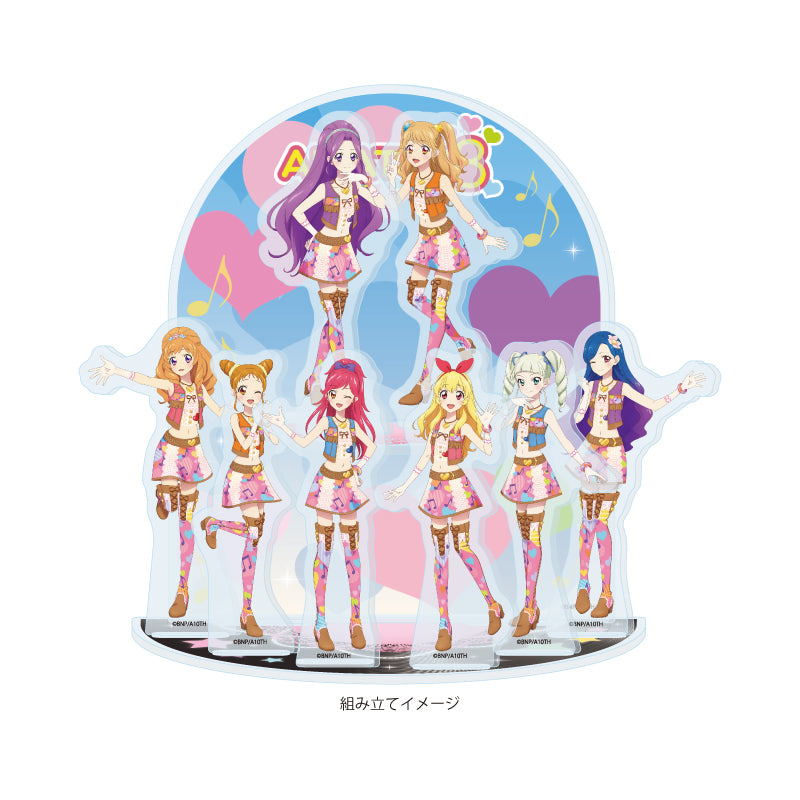 アクリルジオラマ アイカツ! 03 集合デザイン(描き下ろしイラスト)【予約商品】