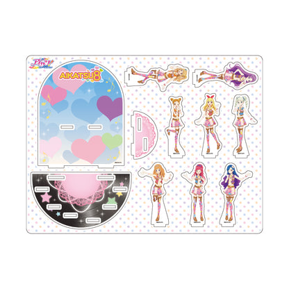 アクリルジオラマ アイカツ! 03 集合デザイン(描き下ろしイラスト)【予約商品】