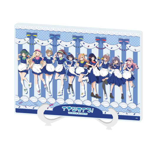 アクリルアートボード A5サイズ イキヅライブ! LOVELIVE! BLUEBIRD 01 クレープVer.(描き下ろしイラスト)【予約商品】