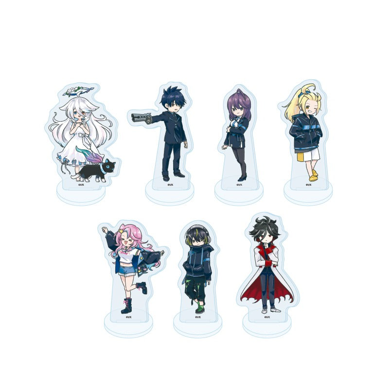 【Box/7】アクリルぷちスタンド 虹彩都市 01 グラフアートイラスト【予約商品】