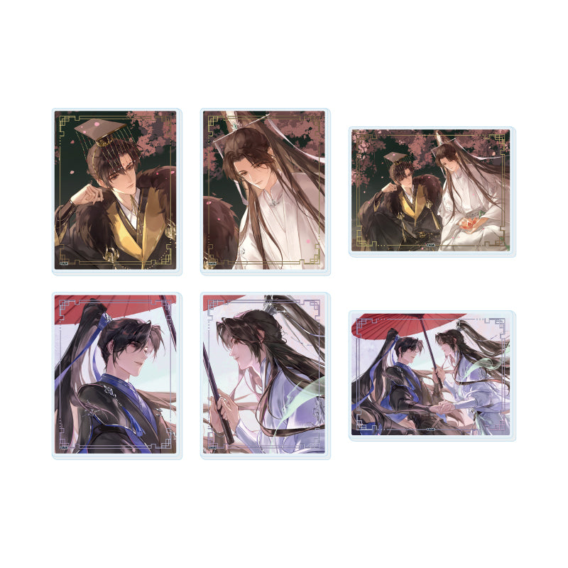 【Box/6】アクリルカード 二哈と彼の白猫師尊 11 七夕Ver.(描き下ろしイラスト)【予約商品】