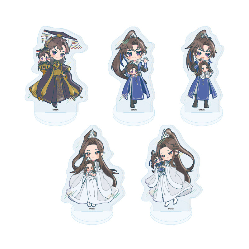 【Box/5】アクリルぷちスタンド 二哈と彼の白猫師尊 03 ぬいぐるみVer.(POP Artイラスト)【予約商品】