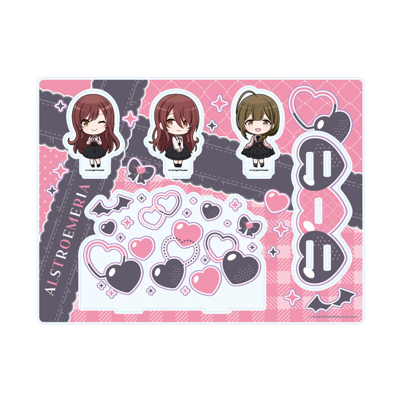 アクリルジオラマ アイドルマスター シャイニーカラーズ 14 283プロ アルストロメリア ダークガーリーファッションVer.(ミニキャライラスト)【予約商品】
