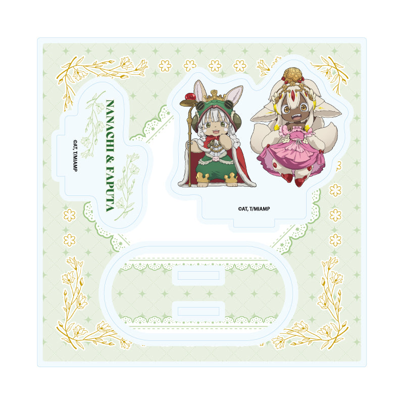アクリルスタンドプレート メイドインアビス 03 ナナチ&ファプタ かえるの王さまVer.(ミニキャライラスト)【予約商品】