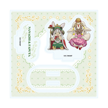 アクリルスタンドプレート メイドインアビス 03 ナナチ&ファプタ かえるの王さまVer.(ミニキャライラスト)【予約商品】