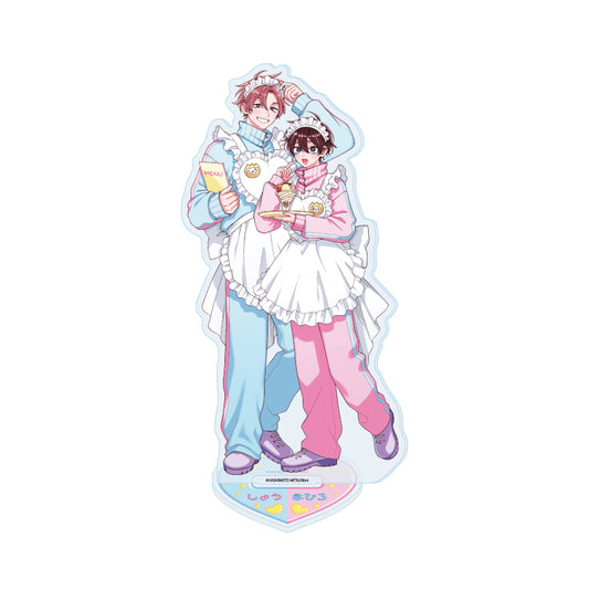 アクリルスタンド 王子さまの抱きまくら 01 遊馬翔&佐藤真広(描き下ろしイラスト)【予約商品】