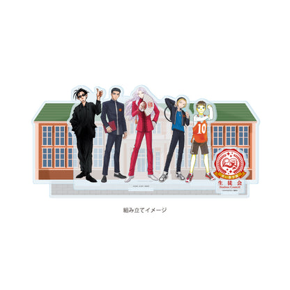 アクリルジオラマ 赤い夢学園 01 集合デザイン【予約商品】