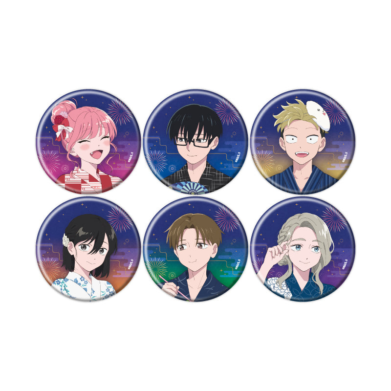 【Box/6】缶バッジ 正反対な君と僕 05 夏祭りVer.(描き下ろしイラスト)【予約商品】