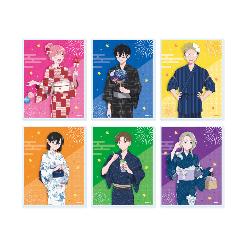 【Box/6】アクリルカード正反対な君と僕 01 夏祭りVer.(描き下ろしイラスト)【予約商品】