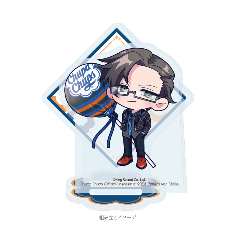 アクリルスタンドプレート ヒプノシスマイク -Division Rap Battle-×チュッパチャプス 05 入間銃兎(ミニキャライラスト)【予約商品】