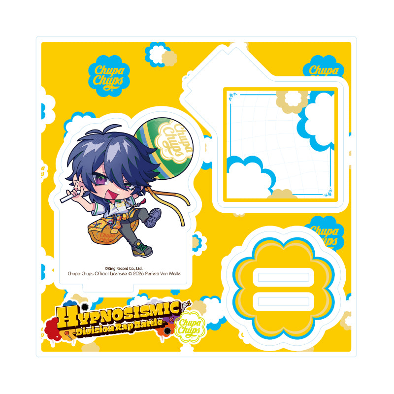 アクリルスタンドプレート ヒプノシスマイク -Division Rap Battle-×チュッパチャプス 09 有栖川帝統(ミニキャライラスト)【予約商品】