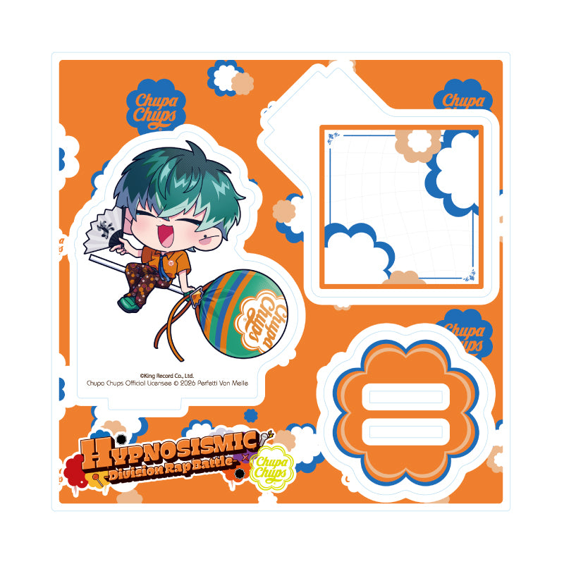 アクリルスタンドプレート ヒプノシスマイク -Division Rap Battle-×チュッパチャプス 13 白膠木簓(ミニキャライラスト)【予約商品】