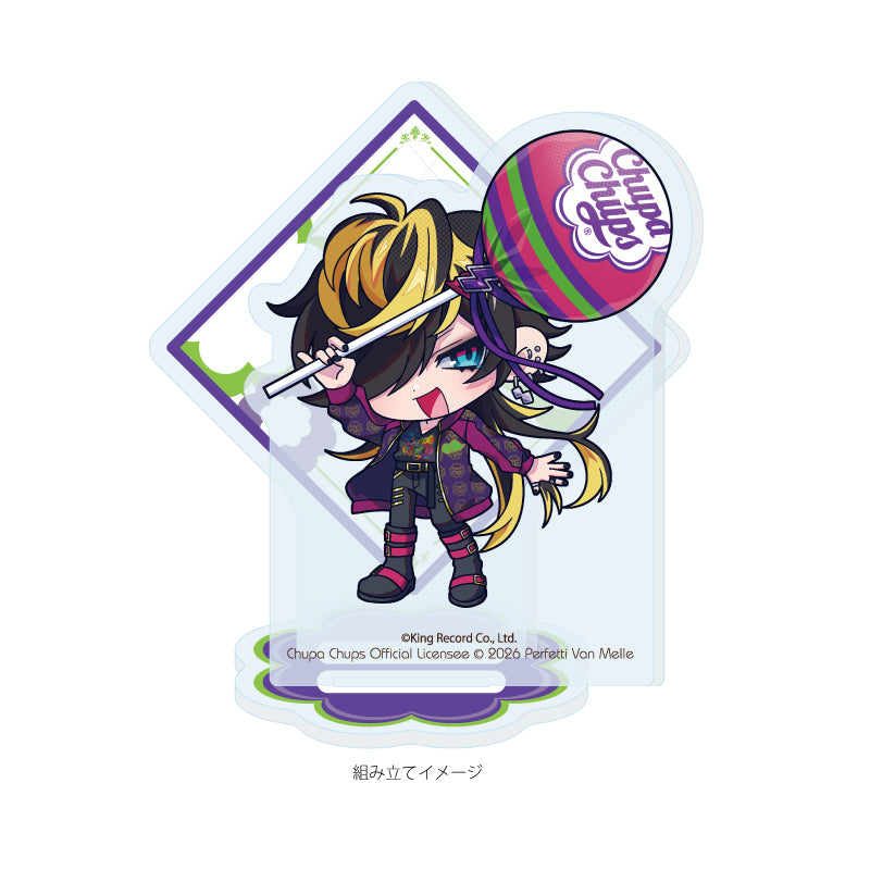 アクリルスタンドプレート ヒプノシスマイク -Division Rap Battle-×チュッパチャプス 17 四十物十四(ミニキャライラスト)【予約商品】